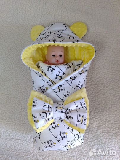 Одеяло конверт на выписку