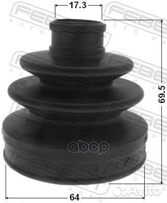 Пыльник ШРУСа внешнего (комплект);nissan X-trail