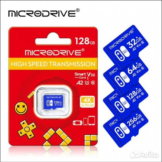 Карта памяти micro sd 128 Бренд 