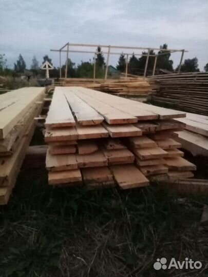 Пиломатериалы. Доска сухая 40 100 6000