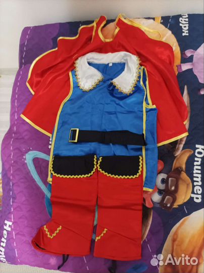 Костюм мушкетёра, кота в сапогах