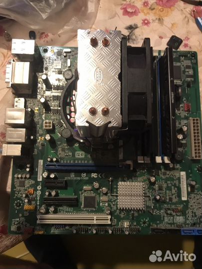 Материнская плата с процессором i7