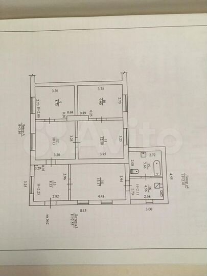 Дом 73 м² на участке 15 сот.