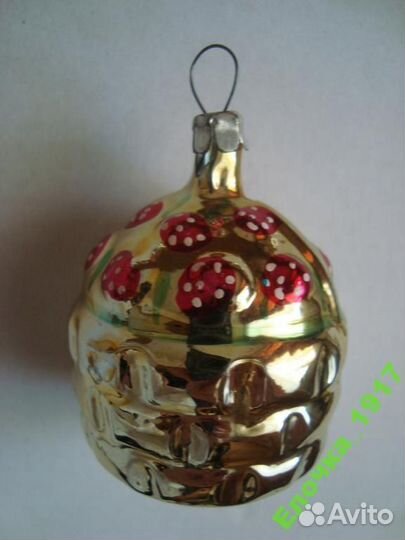Ёлочная игрушка СССР 