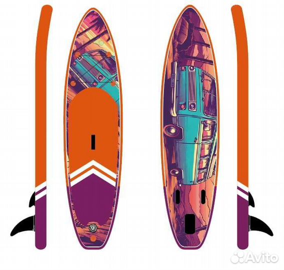 Сап каяк 2 в 1 сапборд sup доска Aloha 12'6