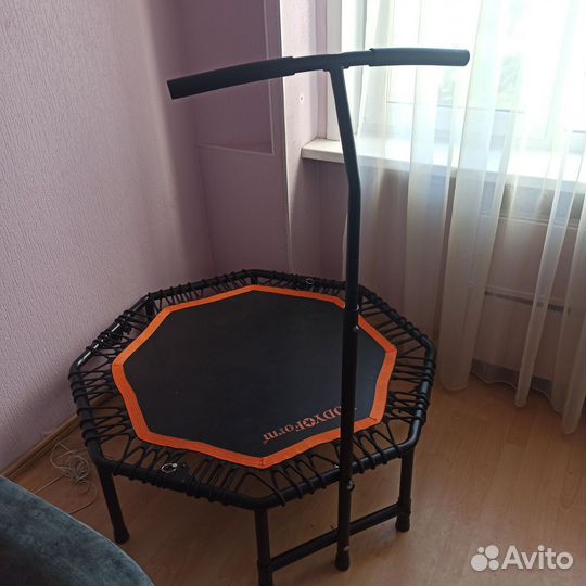 Батут для фитнеса с ручкой