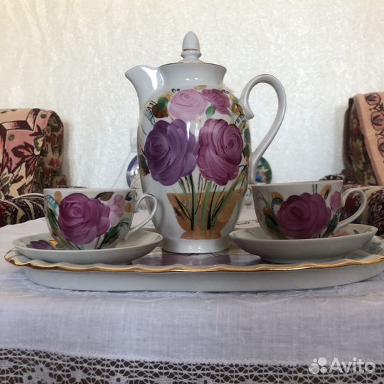 Кофейный сервиз времен СССР