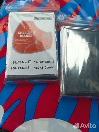 Подарок спасательное одеяло