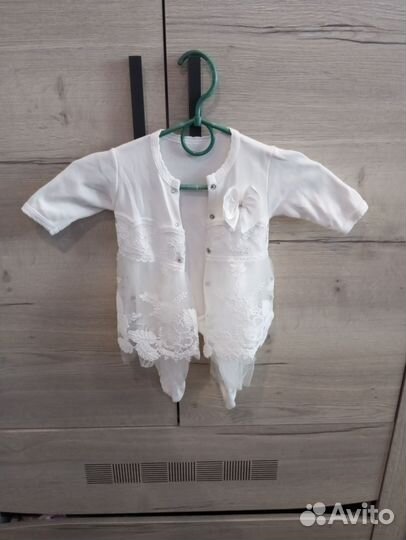 Комплект на выписку для девочки летний