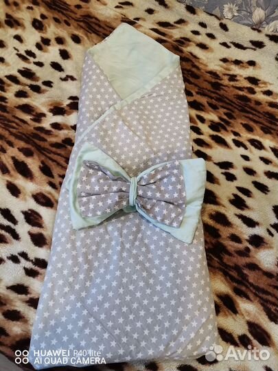 Конверт на выписку летний