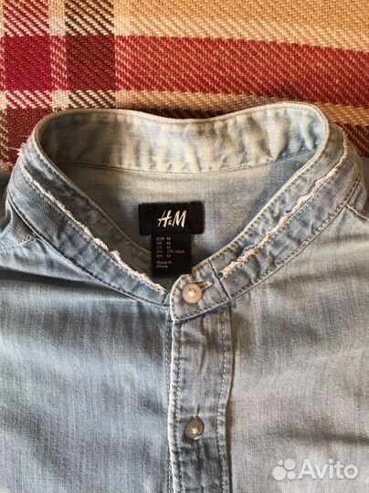 Рубашка джинсовая H&M мужская