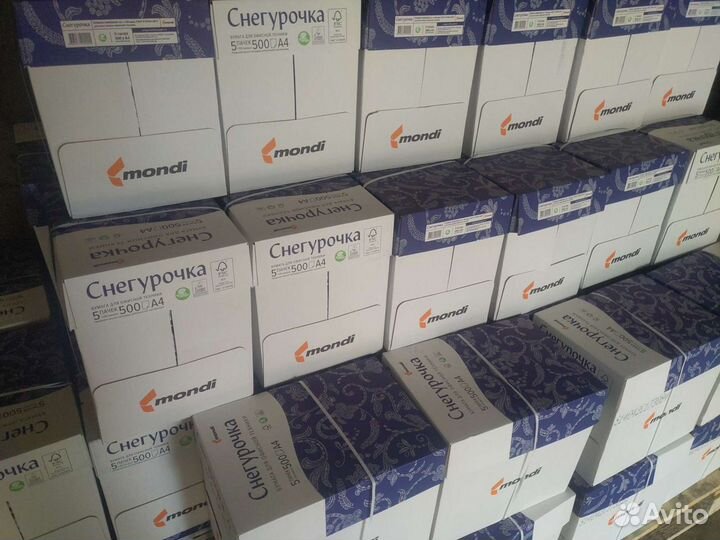 Бумага Снегурочка А4