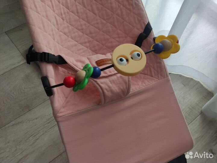 Шезлонг качалка Luxmon 0+