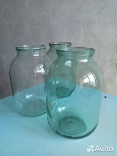 Банка стеклянная 2л