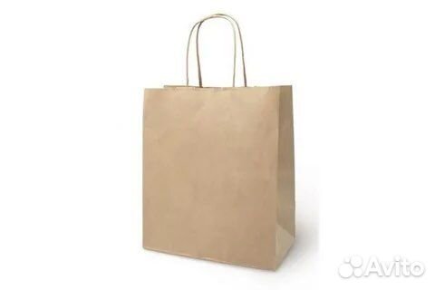 Крафт пакеты с ручками