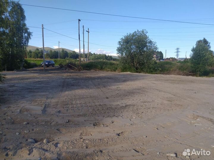 Отсыпка участков, дорог, территорий