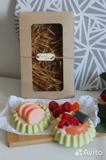 Мыло ручной работы «Вкусный десерт»