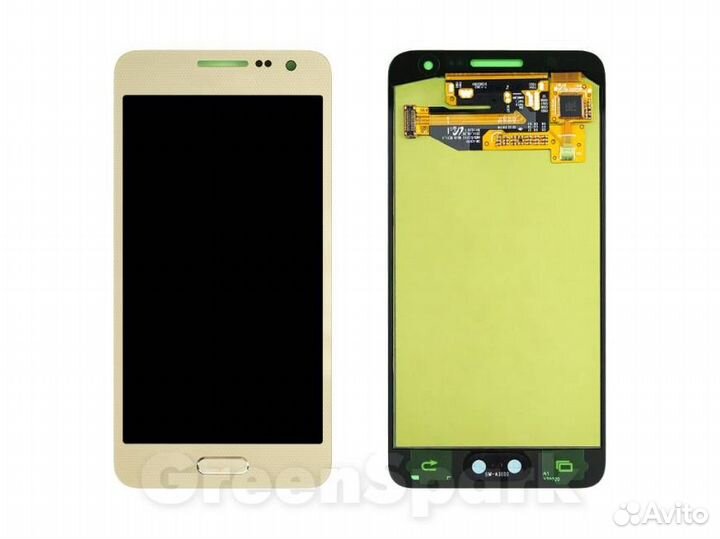 Дисплей для Samsung A300F Galaxy A3 +тач золото