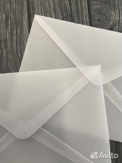 Конверт из кальки