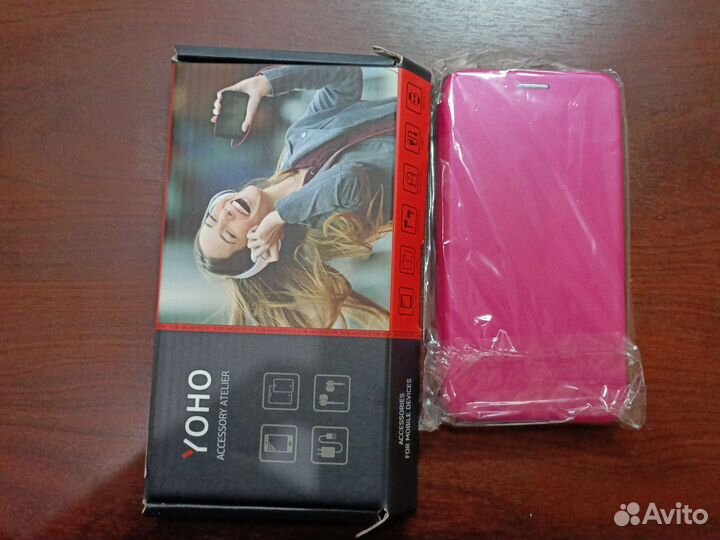 Чехол книжка для Samsung Galaxy A 20 Розовый