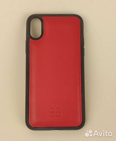 Кожаный чехол на iPhone XR, X / XS