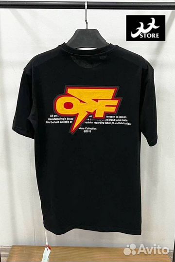 Футболка Off White Чёрная