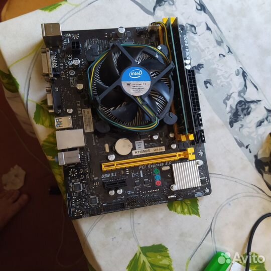 Материнская плата с процессором lga 1151