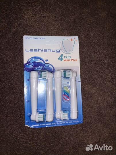 Съемные насадки для электрических зубных щеток