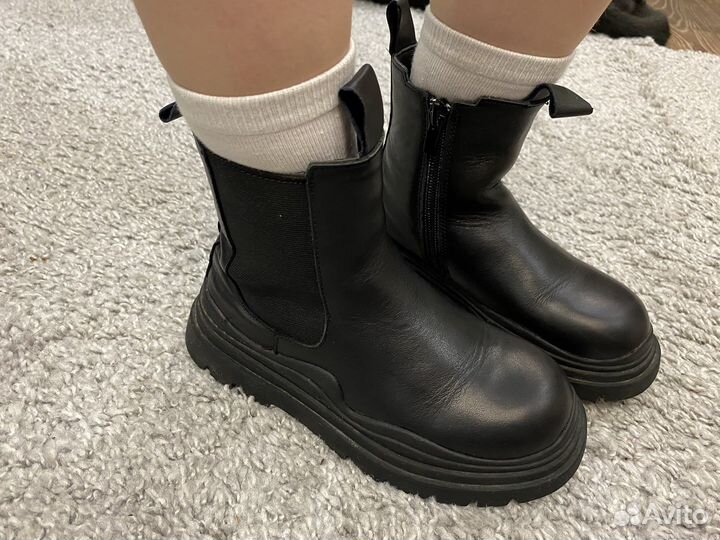 Сапоги челси на девочку