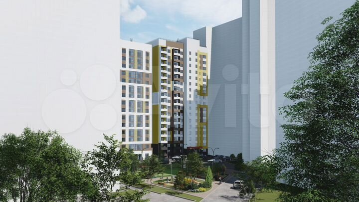 1-к. квартира, 39 м², 9/15 эт.