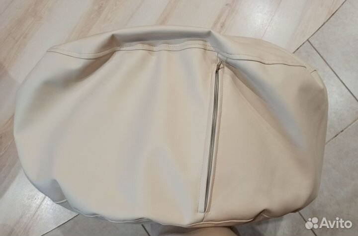 Бинбег из экокожи с наполнителем