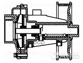 Насос водяной Ford Transit (11) 2.2TDCi (с кор
