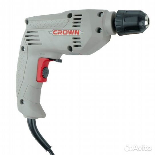 Безударная дрель Crown CT10125C (300 Вт, макс диам