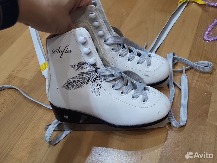 Коньки фигурные р 31