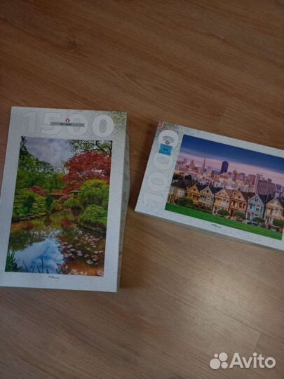 Пазлы 1500 и 1000 деталей