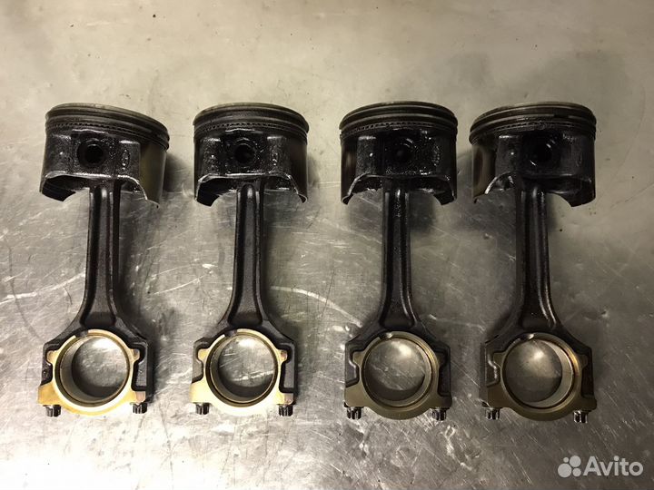 Поршень+шатун 1.4 Ford Focus 2 Fusion Fiesta