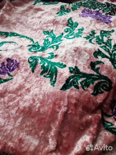 Скатерть плюшевая производство СССР