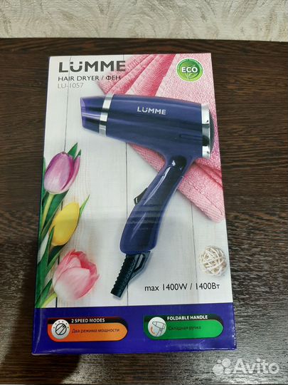 Продам новый фен Lumme LU-1057 Red Coral