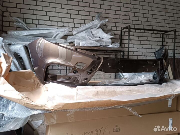 Бампер передний Лада Веста цвет коричневый