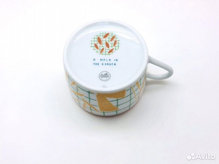 Набор чайных пар Hermes A walk in the garden ориг