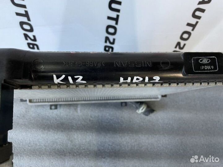 Радиатор охлаждения Nissan March K13 HR12DE