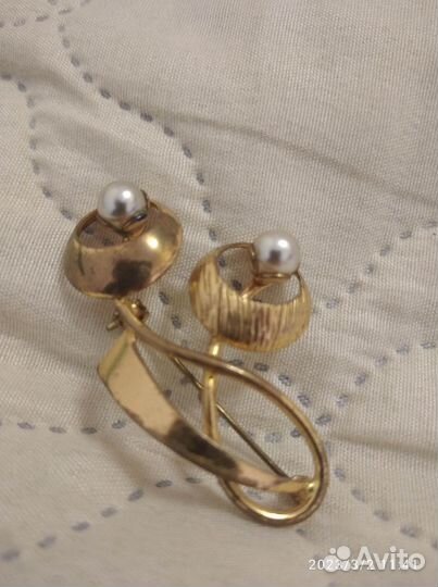 Брошки бусы