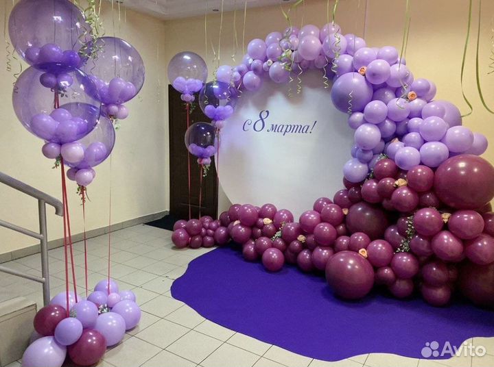 Арка из шаров