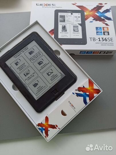 Бронь Электронная книга texet читалка