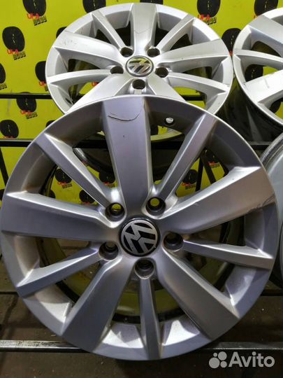 Диски литые R16 Volkswagen оригинал 4шт