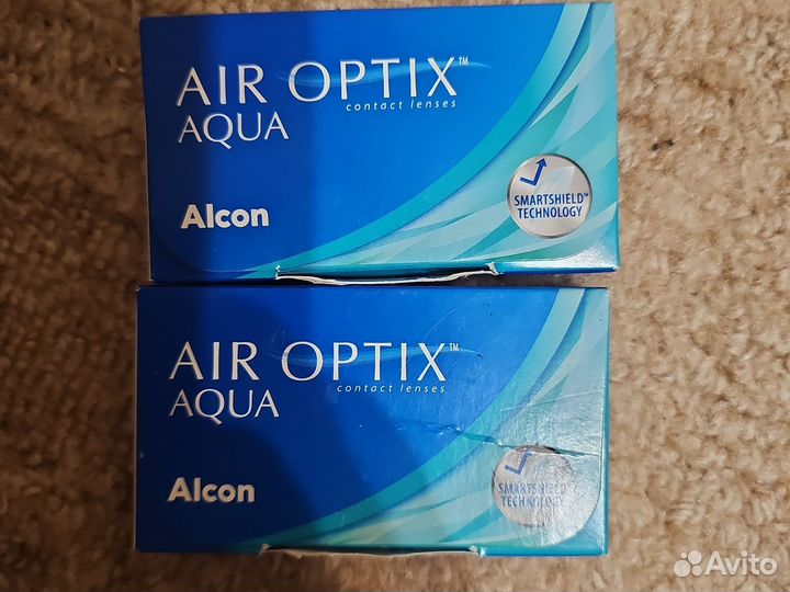 Линзы контактные alcon Air Optix Aqua