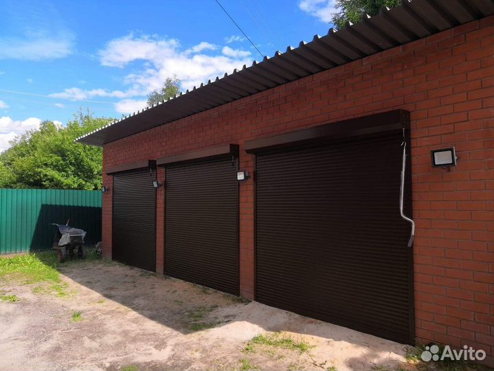 Рулонные ворота для гаража