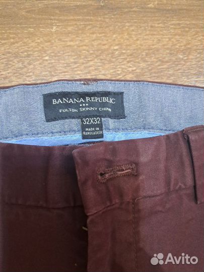 Banana republic брюки мужские W 32 L 32