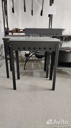 Мангал Жара 65см с Крышкой