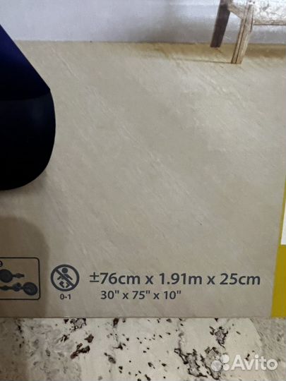 Надувной матрас intex 76х1,91х25 (новый)